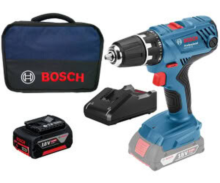 Bosch GSR 18 V-21 Professional + 1x 4,0 Ah Akku + Ladegerät