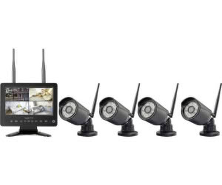 Sygonix Set 4 Kameras 1280 x 720 Pixel 2.4 GHz (4064161326054)