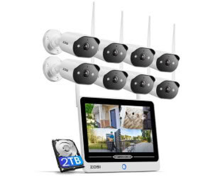 ZOSI 2K Wi-Fi 6 Set 12