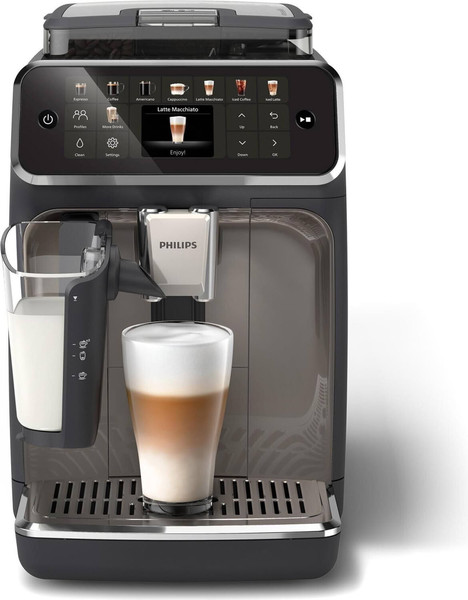 Philips Series 5500 Latte Go Kaffeevollautomat EP5549/70 Schwarz Silber