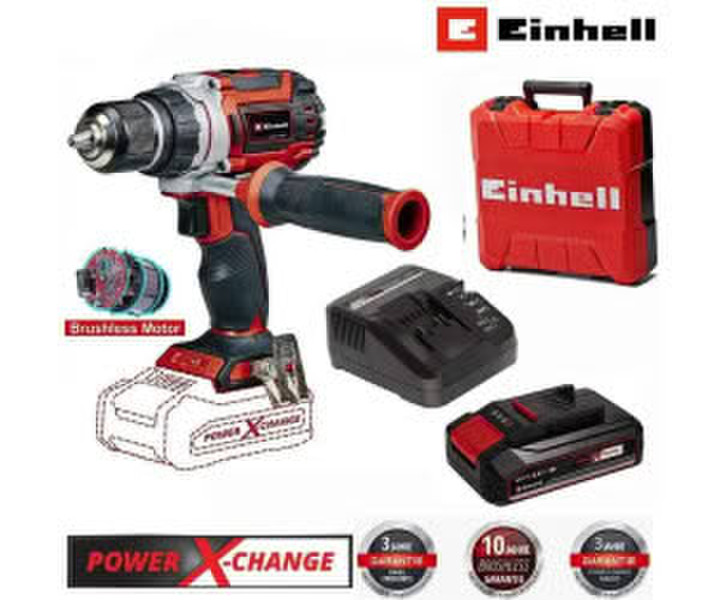 Einhell TP-CD 18/60 Li- i BL + 2,5 Ah + Ladegerät + E-Case