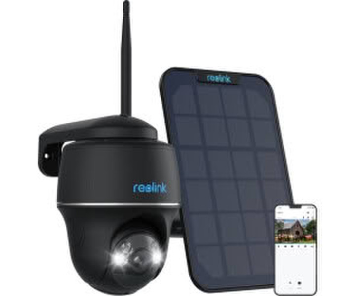 reolink 4K 8MP Smarte kabellose Argus Series (5/2 4 GHz Dualband potlight ersonen-/Fahrzeugerkennung) Schwarz