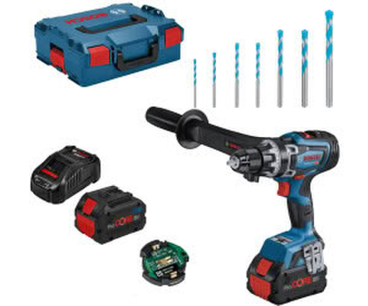 Bosch GSR 18V-150 C Professional (2x ProCore Akku + Lader + CYL-9 Bohrer)