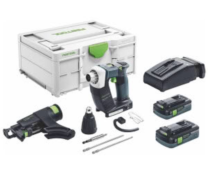 Festool DWC 18-4500 HPC I-Plus 18V 14 Nm Brushless 2x 4,0 Ah Akku + Systainer + Ladegerät