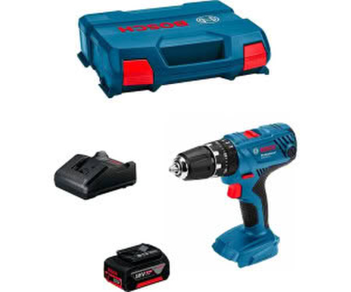 Bosch GSB 18V-21 Professional 1x Battery 4,0 Ah with GAL18V-20 L-Case