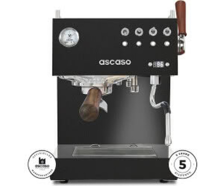 Ascaso Steel DUO Plus schwarz
