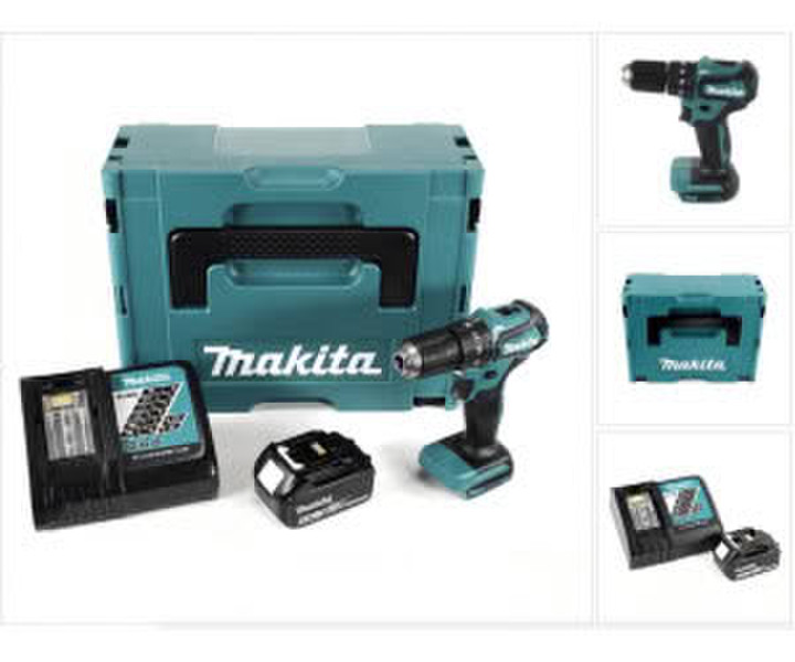 Makita DHP483RT1J (1 x 5,0 Ah + Schnellladegerät) im Makpac