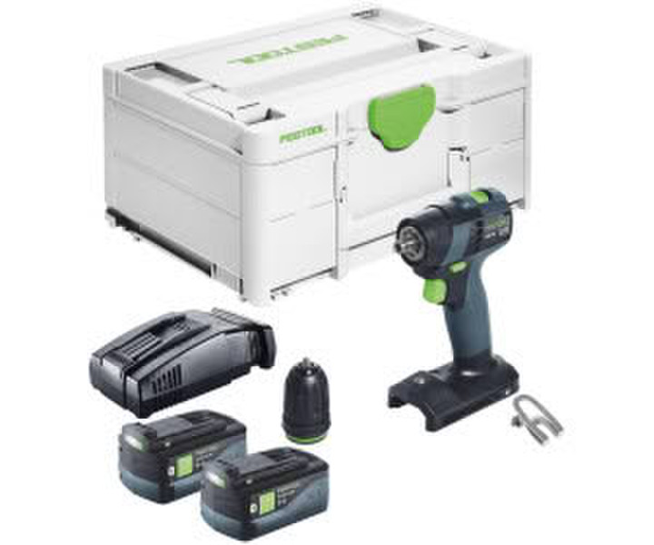 Festool TXS 18-Basic (2x 5,0 Ah + Schnellladegerät + Systainer)