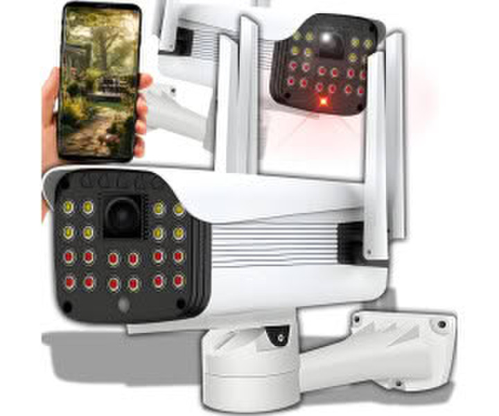 Retoo Outdoor Full HD WiFi Wasserdicht Bewegungserkennung zu 30m 2.4GHz IP66 (E217-1)