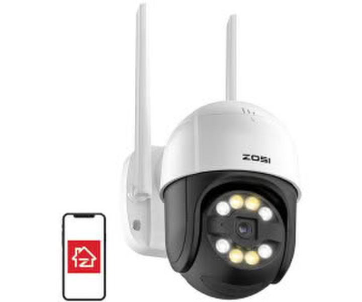 ZOSI IP Outdoor C289 WiFi Pan Tilt 3MP IP66 with 32GB microSD card (1920 x 1080 Pixels) Netzwerkkamera (C289 + 32GB Card)