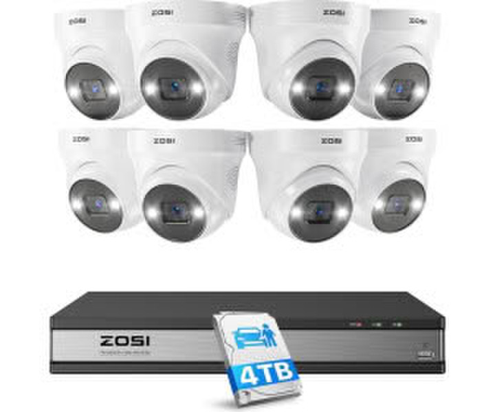 ZOSI PoE Set + 4TB (16HK-2255AW8-40-EU)