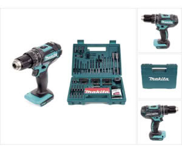Makita DHP482Z + 100 tlg. Bit/Bohrer Set