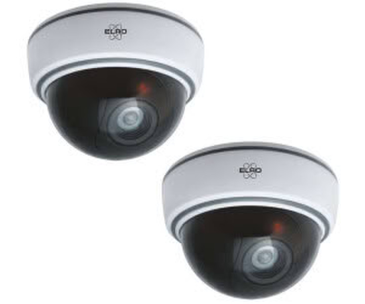 Elro Attrappe CDD15F-2 ( Innenbereich Set 2-tlg2x CDD15F Indoor Dummy-Dome-Kamera 2-pack)