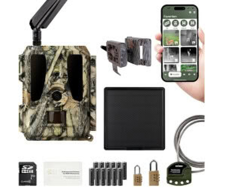 Dörr Cloud Pro 4G 60 & 100Standard AA (Innenbereich Kein SIM-Lock kein Abozwang kostenlose Cloud App) 60Solar-Set