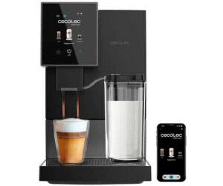 Cecotec Cremmaet Compactccino Connected Black Silver
