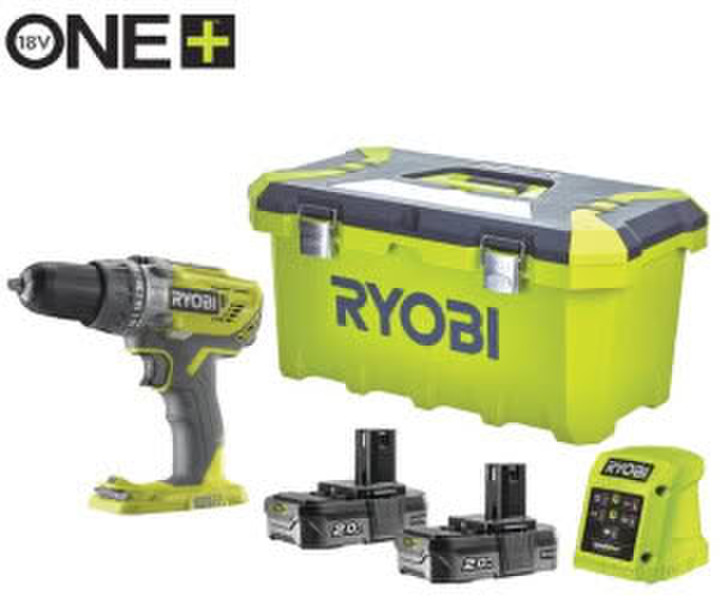Ryobi OnePlus R18PD3-220T (2x 2.0 Ah batteries with fast charger)