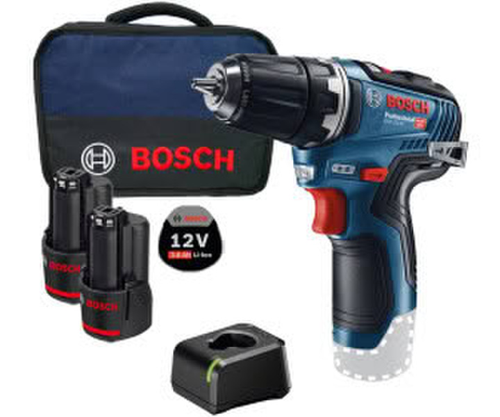 Bosch GSR 12 V-35 Professional (2 x 3,0 Ah in Softbag)