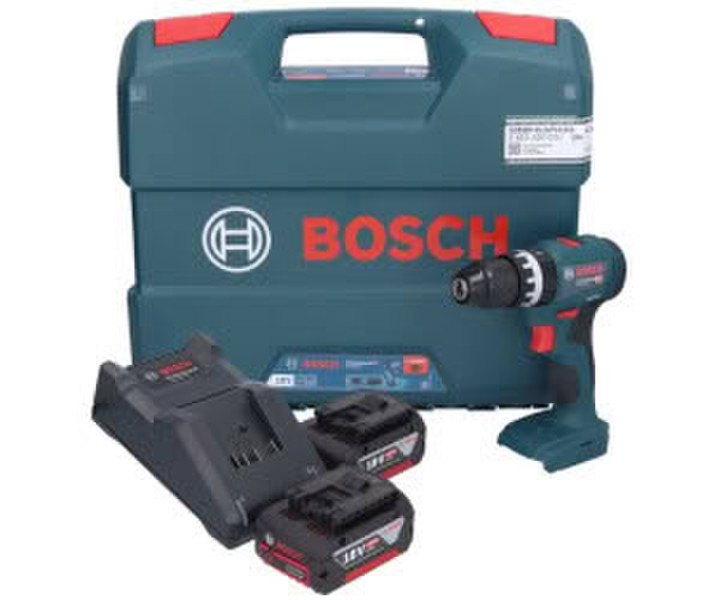 Bosch Professional GSB 18V-45 (2x 5,0 Ah + Ladegerät + L-Case)