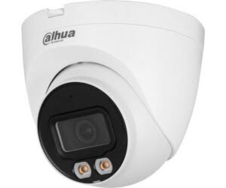 Dahua CCTV 2MP Full-color Fixed-focal Eyeball Wizsense DH-IPC-HDW2249TP-S-LED-0280B Weiss
