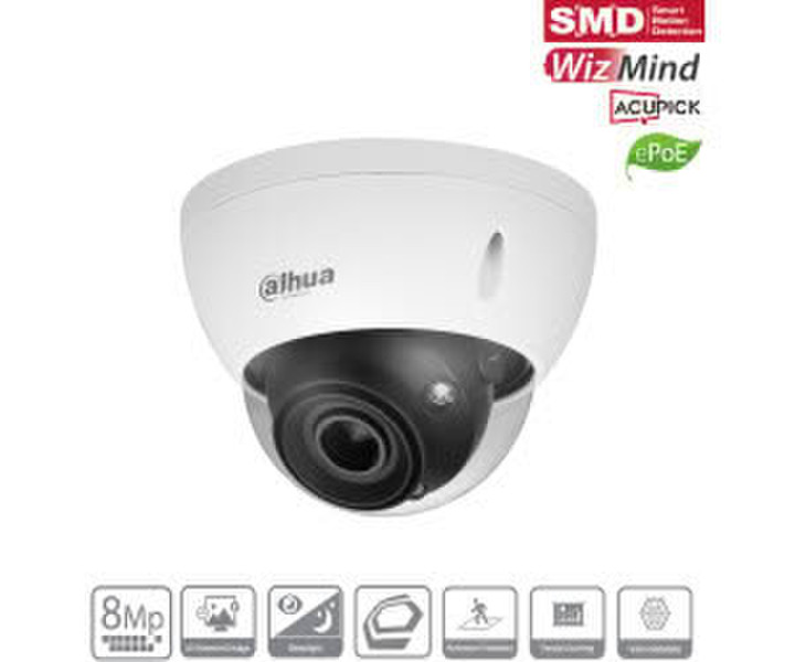 Dahua IPC-HDBW5842E-ZE-S3 (2.7-12mm) 8MP 4K IR Vandalproof Dome WizMindS (DH-IPC-HDBW5842E-ZE)