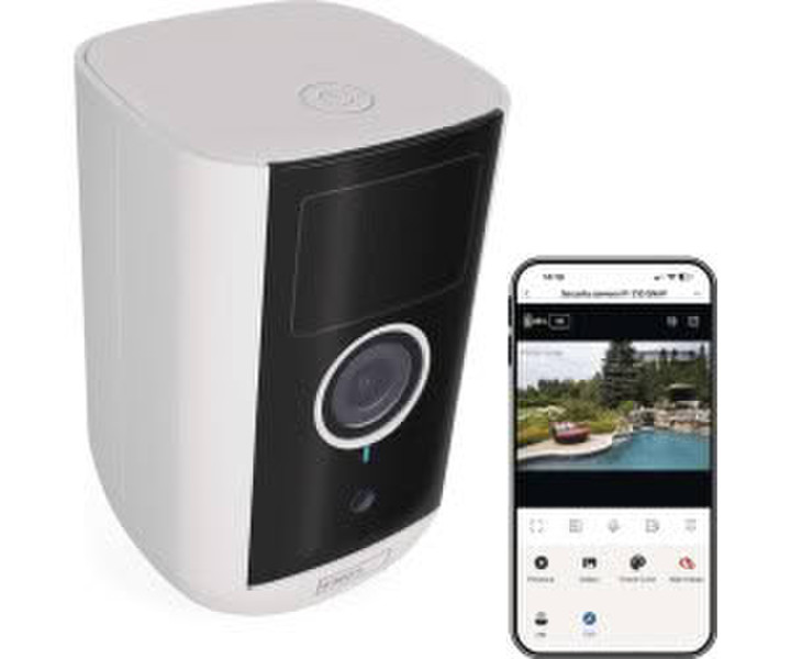 EMOS GoSmart Outdoor IP Kamera + WiFi IP-210 SNAP batteriebetrieben Weiss (H4063)
