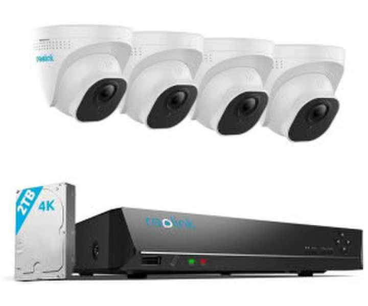 reolink RLK8-800D4-A 4K 8CH PoE (Set 24/7Aufzeichnung)