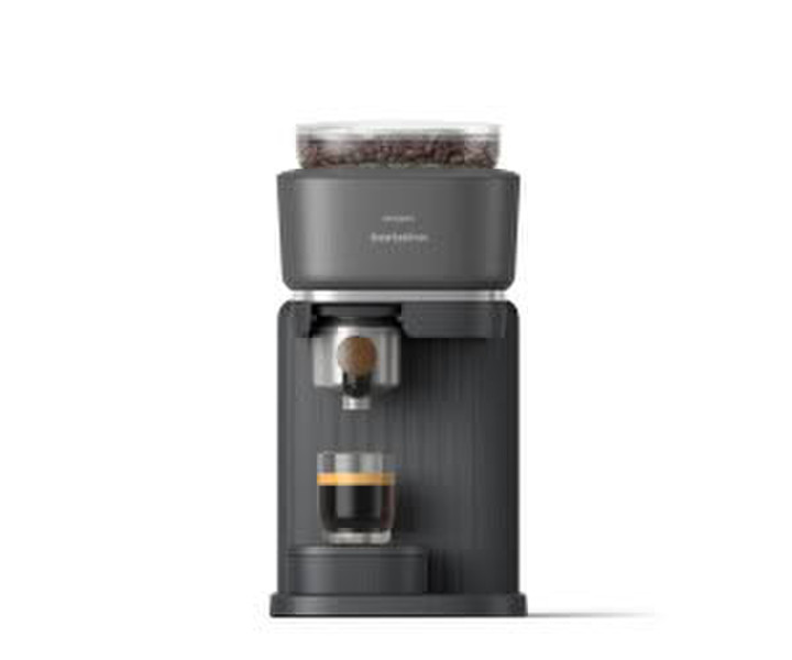 Philips Baristina BAR301/67 Schwarzgrau Walnussholz