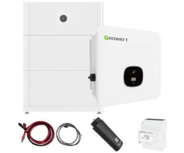 Growatt MOD 6KTL3-XH2 6kW Hybrid-Wechselrichter mit 10kWh Solarspeicher-Set (A9890182)