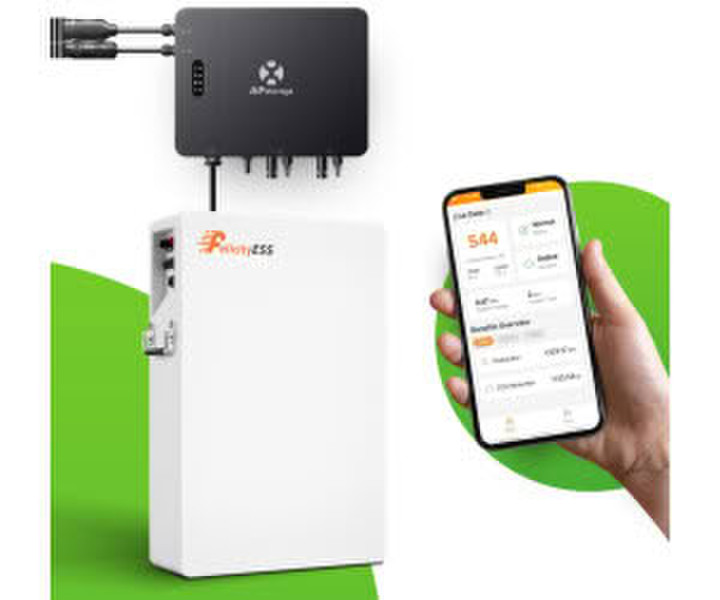 FelicityESS LUX-E-48100LG04 5,12 kWh + APSystems EZHI