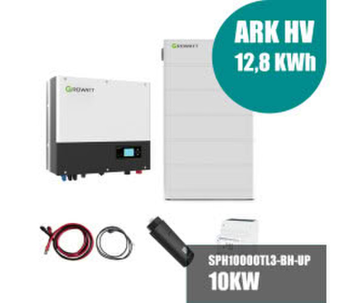 Growatt SPH10000TL3-BH-UP 10kW Hybrid Wechselrichter mit 12.8kWh Solarspeicher-Set