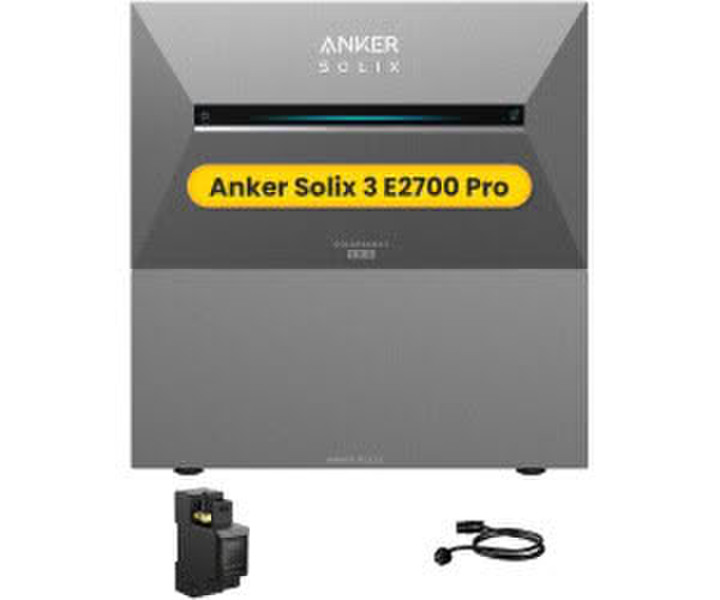 Anker SOLIX Solarbank 3 E2700 Pro + BP2700 + Smart Meter