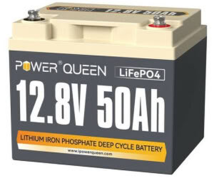 Power Queen P12V50-50 LiFePO4 BMS 12,8V 50Ah