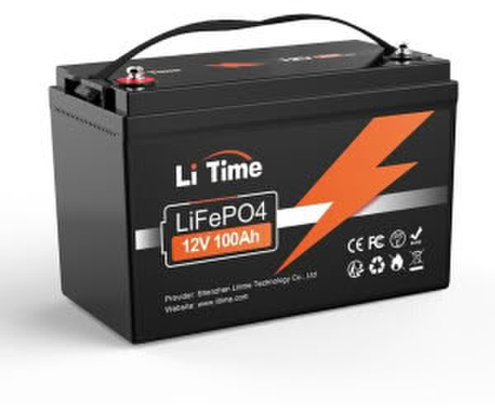 LiTime LiFePO4 Akku 12V 100Ah (L12V100-100-DE)