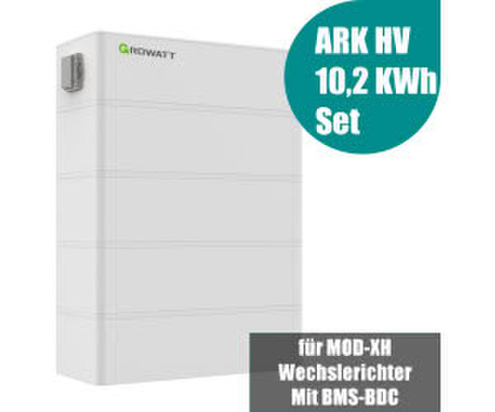 Growatt ARK 10.2kWh Hochvolt-Solarspeicher-Set für MIN XH Serie