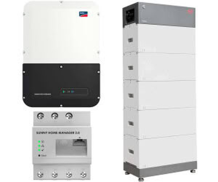 BYD SMA Sunny Boy Storage 6.0 6kW Wechselrichter mit 13,8kWh Batteriespeicher-Set (U9886175)