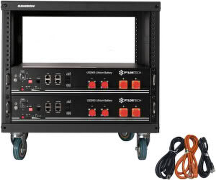 Pylontech 4,8 kWh Solarspeicher Lithium LiFePO4 inkl. Kabel und BMS und Rack (A9889812)