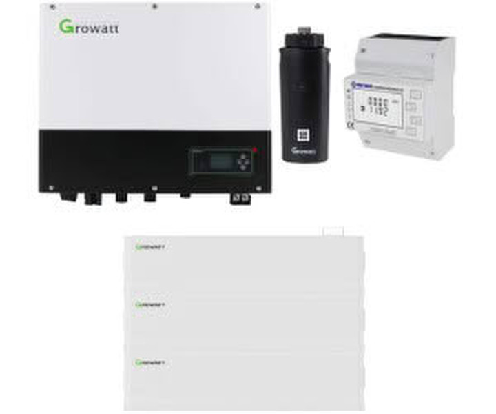 Growatt SPH4000 4kW Hybrid-Wechselrichter + AXE 15.0L Solarspeicher-Set (A9890001)