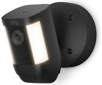Ring Spotlight Cam Pro Wired black