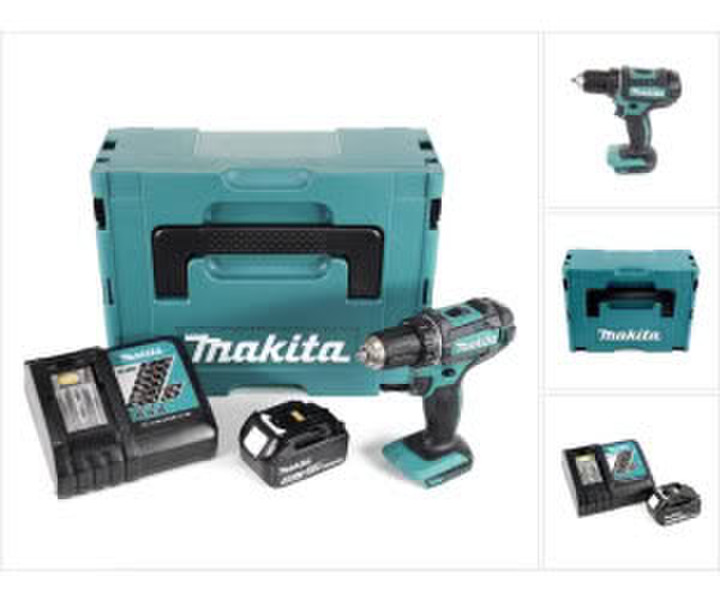 Makita DDF482RT1J (1 x 5,0 Ah + Schnellladegerät) im Makpac 2