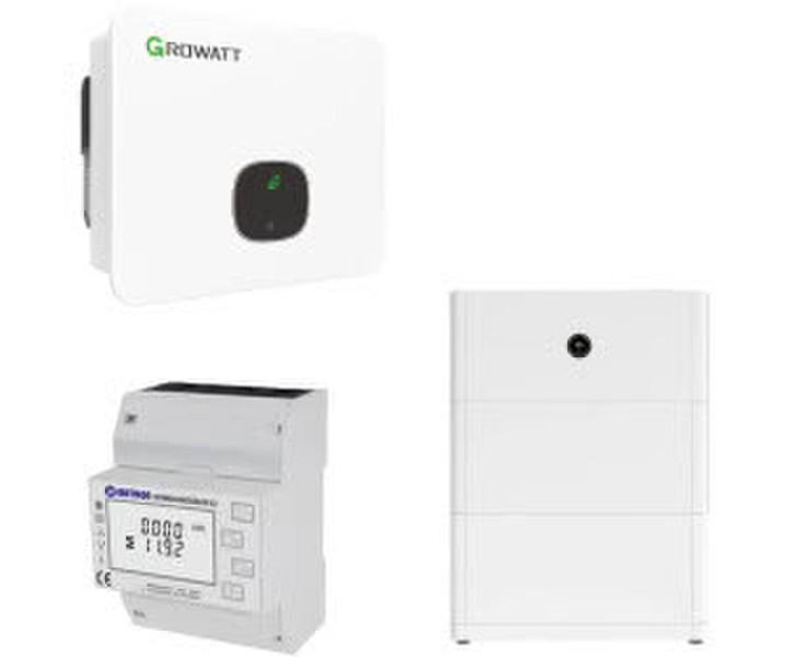 Growatt Set MID 25KTL3-XH 25 kW Hybrid-Wechselrichter + 10kWh Speicher