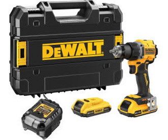 DeWalt DCD794D2T-QW 18V Akku-Bohrschrauber (bürstenlos) inkl. 2 x Akkus 2 Ah und System-Schnellladegerät