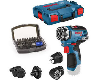 Bosch GSR 12V-35 FC (ohne akku + Aufsätze +Bit-Set)