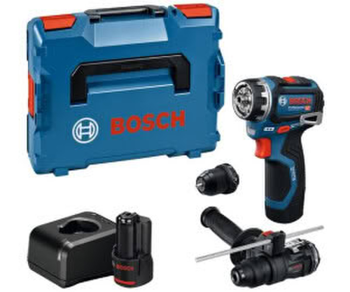 Bosch Akku-Bohrschrauber GSR 12V-32 FC + 2 x Akku GBA 2 Ah + Ladegerät