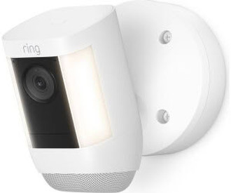 Ring Spotlight Cam Pro Wired white