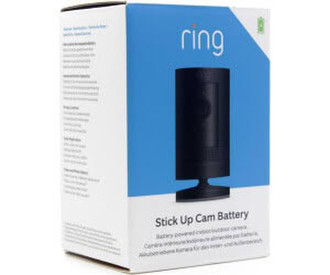 Ring Stick Up Cam Battery Schwarz