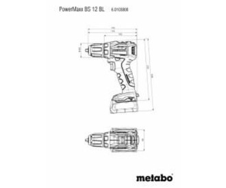 Metabo Powermaxx BS 12 BL (601038890)