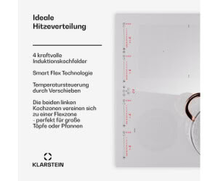 Klarstein Masterzone 60 Hybrid weiß