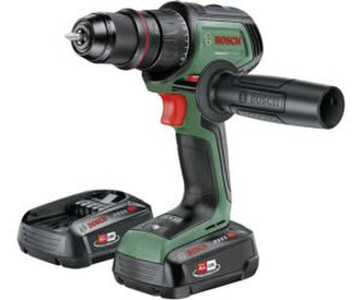 Bosch Advanced Drill 18V-80 QuickSnap (2x 2,5-Ah-Akku + Ladegerät) (06039E2002)