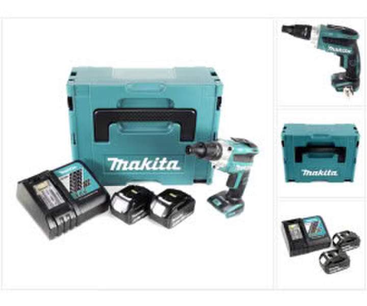 Makita DFS251RTJ + 2 x 5,0 Ah + Ladegerät + Makpac