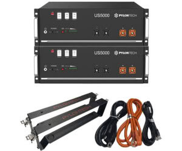 Pylontech 10 kWh Solarspeicher Lithium LiFePO4 inkl. Kabel und BMS